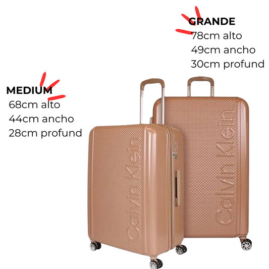 SET DE 2 MALETAS RÍGIDAS CALVIN KLEIN