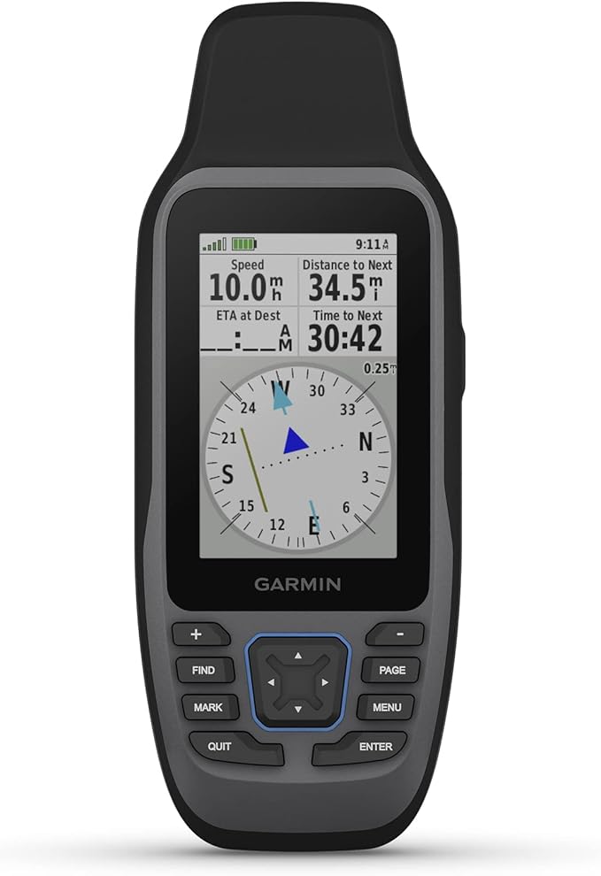 GARMIN GPSMAP 79sc, GPS MARINO PORTATIL PRECARGADO CON BLUECHART G3 COASTAL CHARTS, DISEÑO ROBUSTO Y FLOTADORES EN AGUA