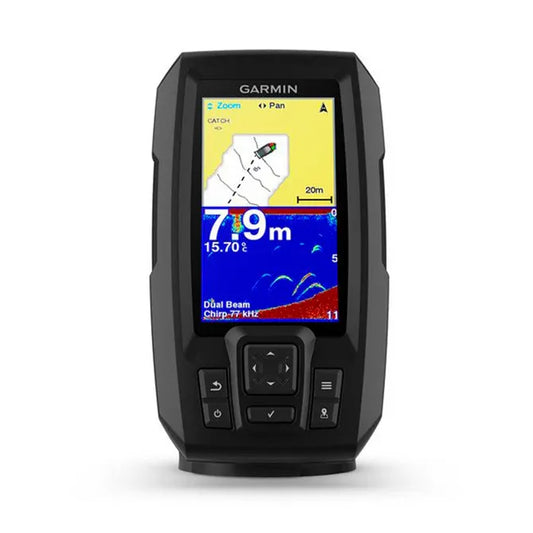 GARMIN STRIKER PLUS 4 – FISH FINDER 4.3" CON GPS Y MAPAS QUICKDRAW