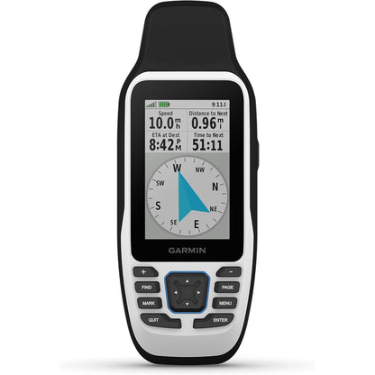 GARMIN GPS 79S, PORTATIL GPS MARINO CON MAPA BASE MUNDIAL, DISEÑO ROBUSTO Y FLOTADORES EN EL AGUA