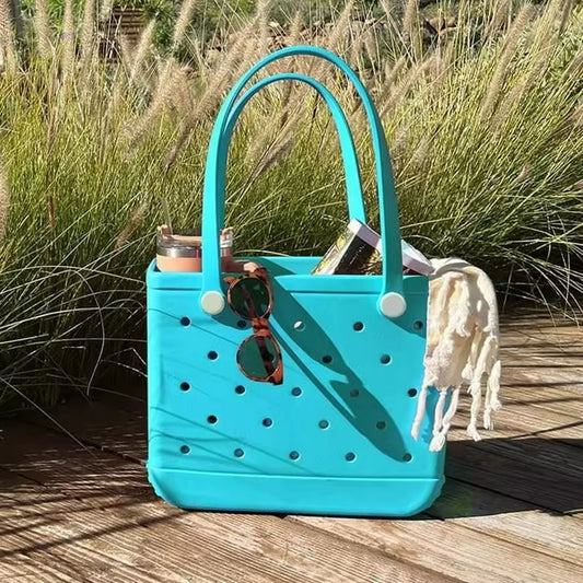 ROVTIULI BOLSO DE PLAYA IMPERMEABLE Y ANTIPOLVO – EVA LAVABLE PORTÁTIL